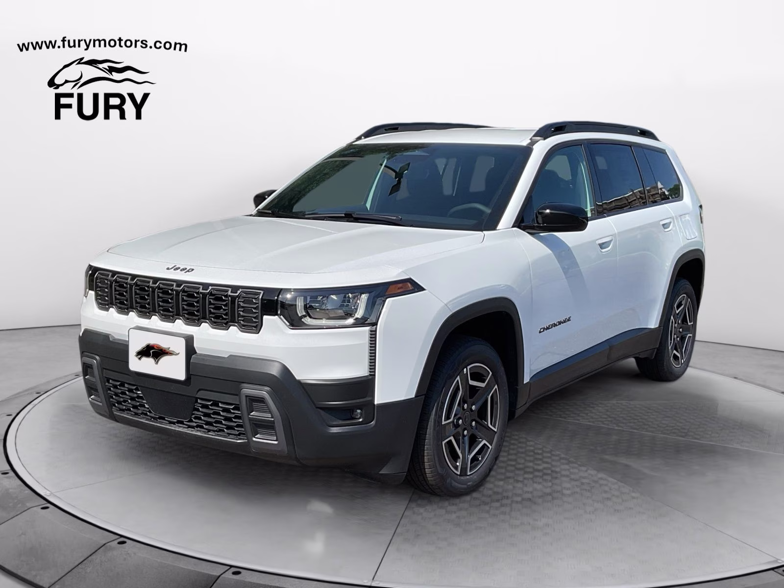 2026 Bright White Clearcoat Jeep Cherokee Laredo 4X4 SUV
