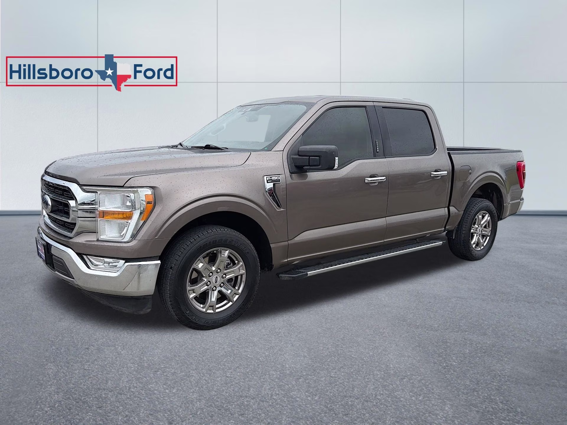 2021 Stone Gray Metallic Ford F-150 XLT RWD Truck