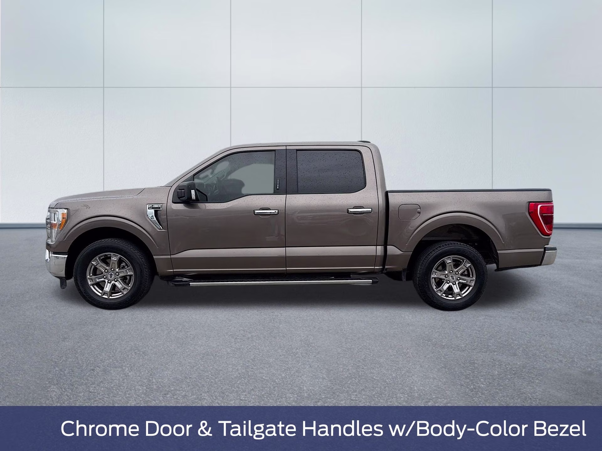 2021 Stone Gray Metallic Ford F-150 XLT RWD Truck