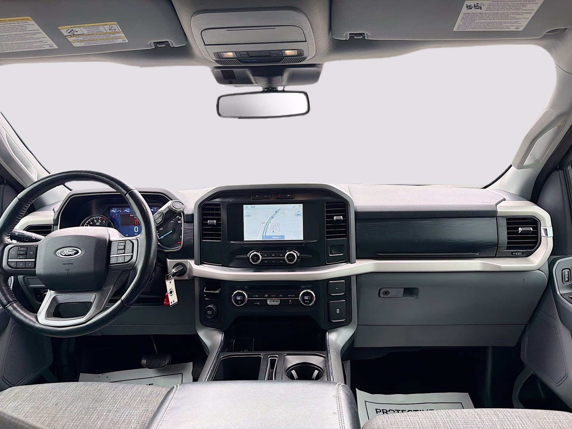 2021 Stone Gray Metallic Ford F-150 XLT RWD Truck