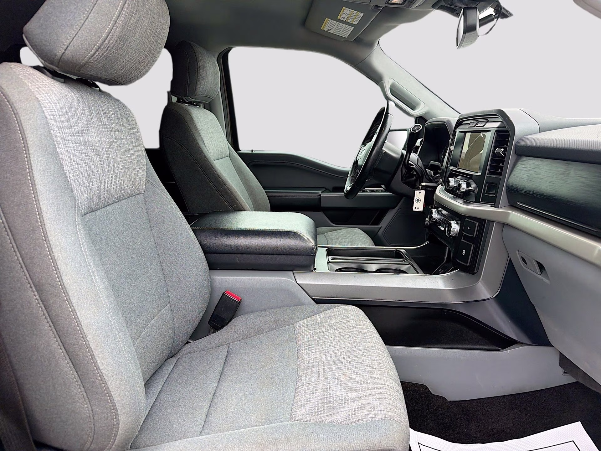 2021 Stone Gray Metallic Ford F-150 XLT RWD Truck