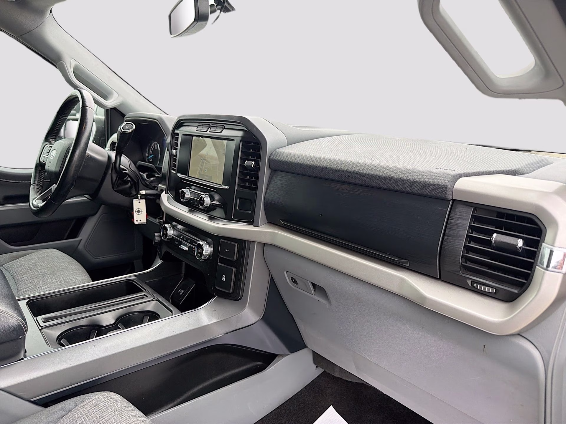 2021 Stone Gray Metallic Ford F-150 XLT RWD Truck
