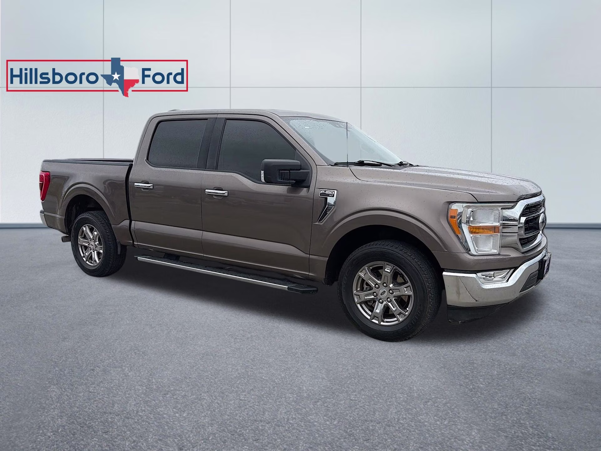 2021 Stone Gray Metallic Ford F-150 XLT RWD Truck
