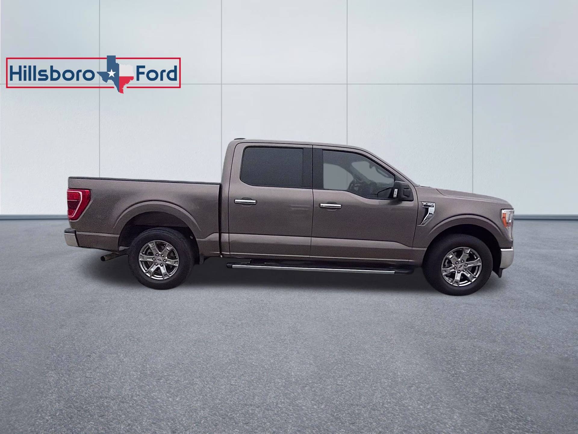 2021 Stone Gray Metallic Ford F-150 XLT RWD Truck