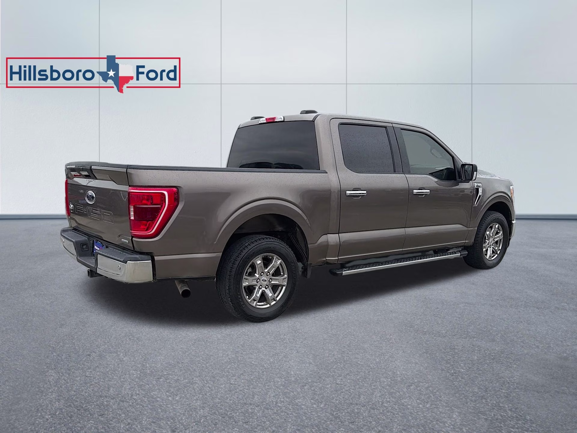 2021 Stone Gray Metallic Ford F-150 XLT RWD Truck