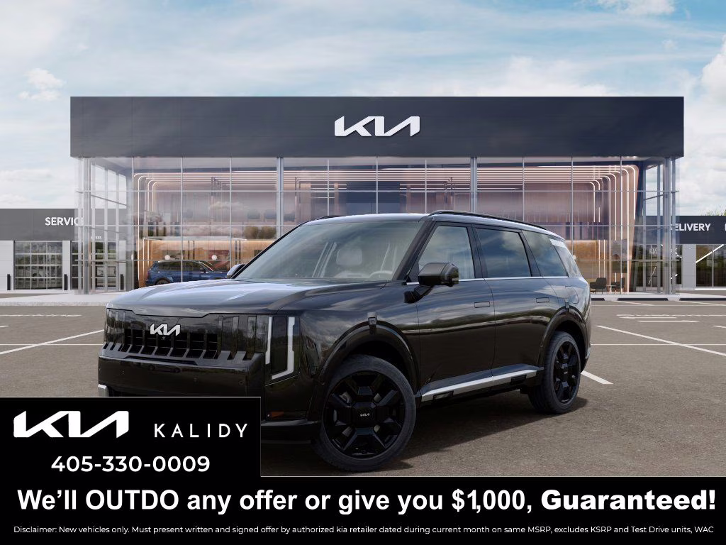 2027 Ebony Black Kia Telluride Hybrid SX FWD SUV