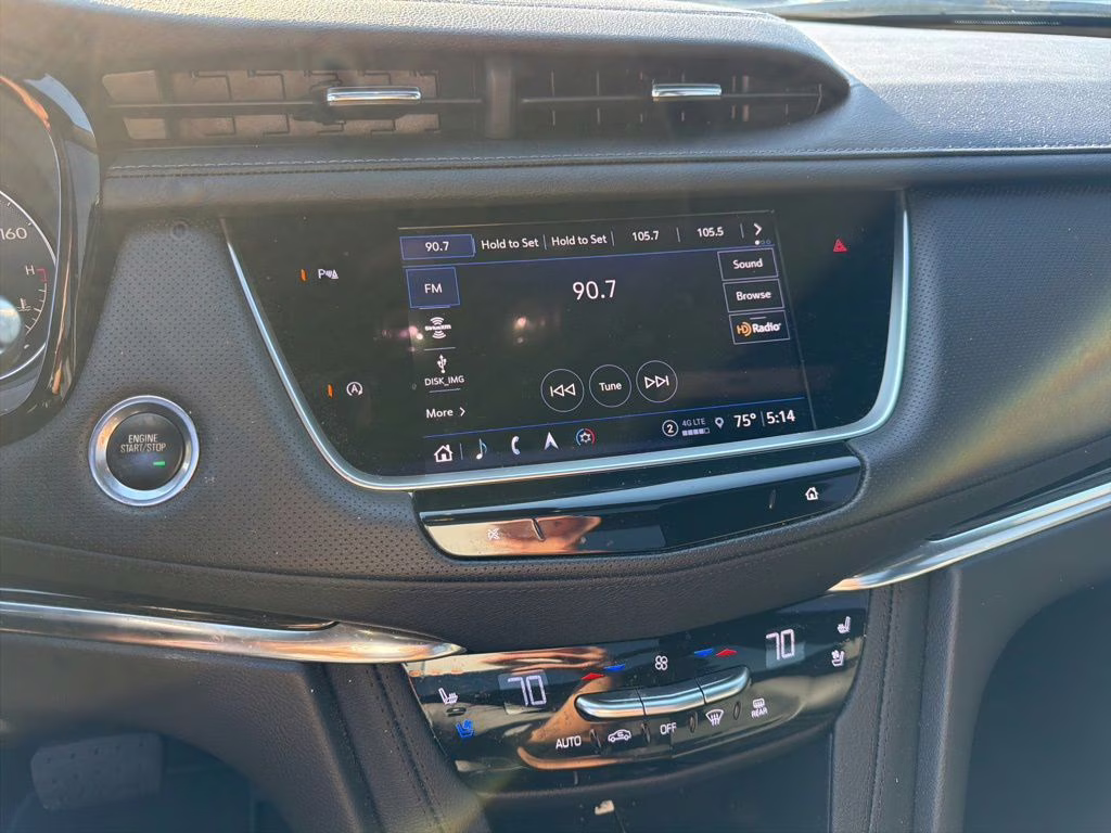 2023 Stellar Black Metallic Cadillac XT5 Premium Luxury FWD SUV