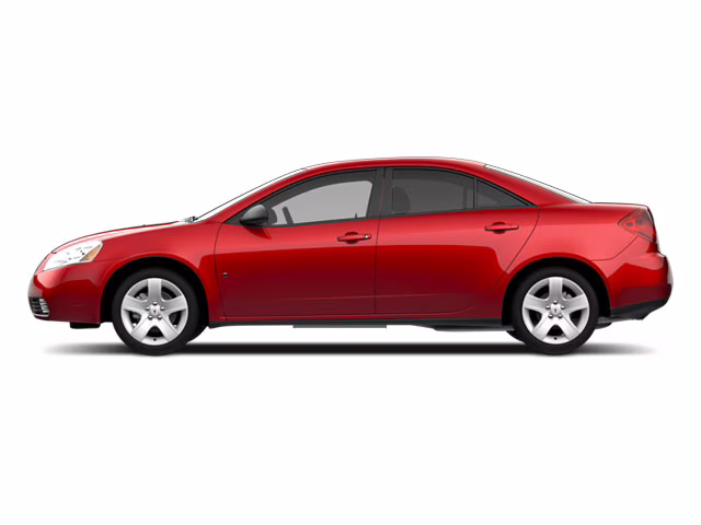 2010 Red Pontiac G6 Base FWD Sedan