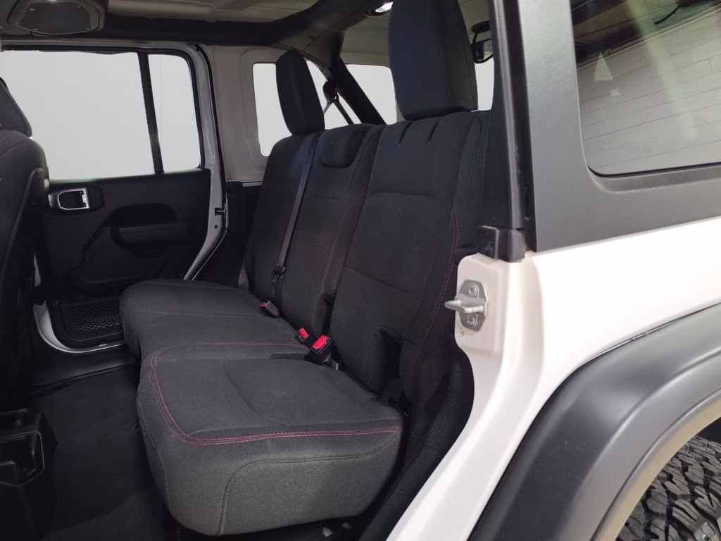 2025 Bright White Clearcoat Jeep Wrangler Rubicon 4X4 SUV