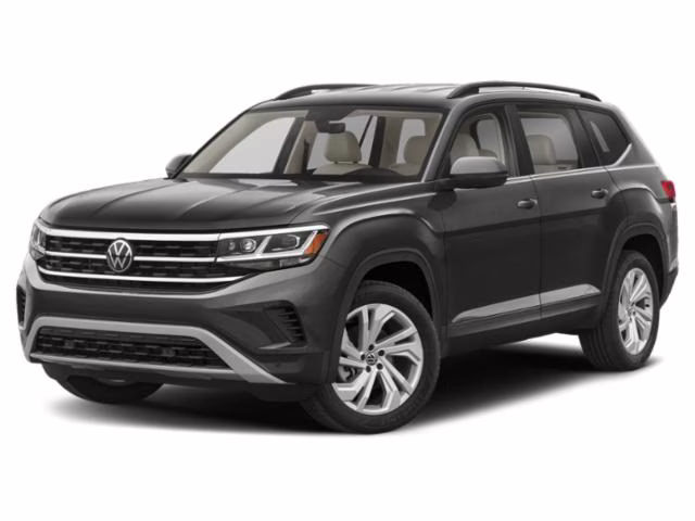 2023 Platinum Gray Metallic Volkswagen Atlas 3.6L V6 SE w/Technology AWD SUV