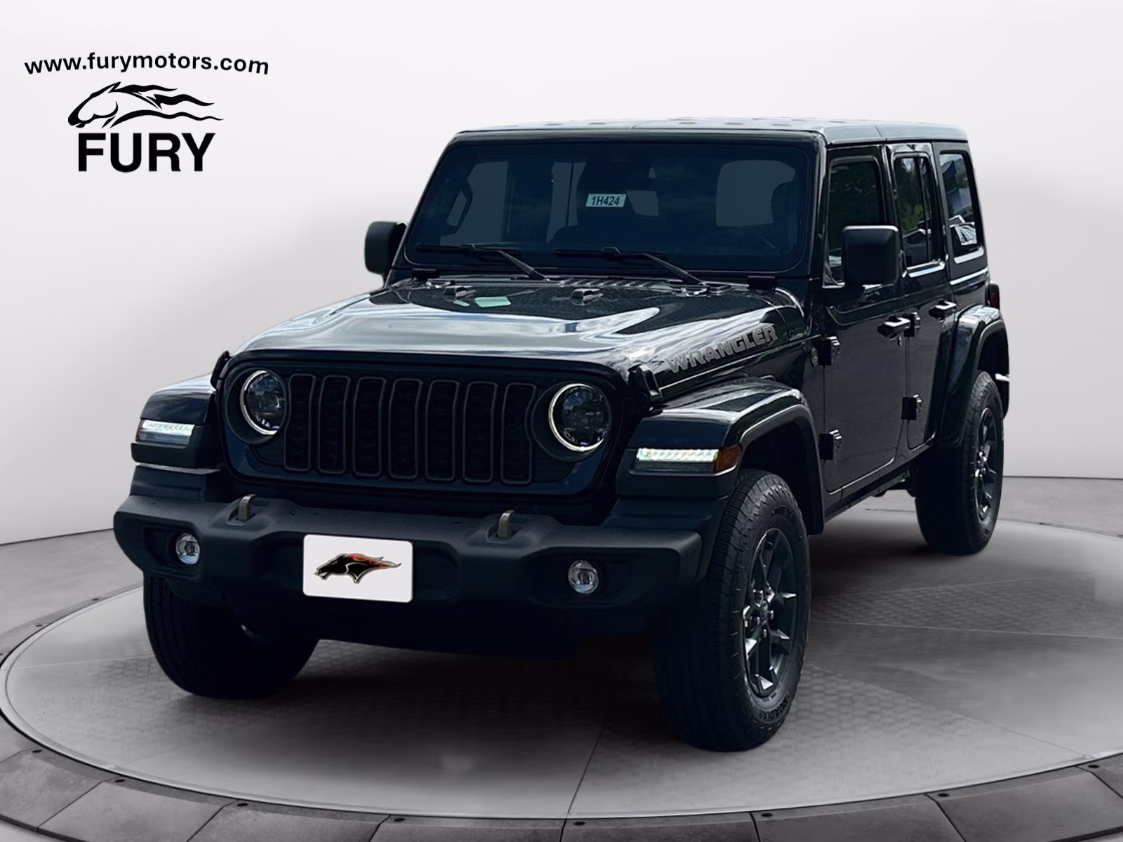 2026 Black Clearcoat Jeep Wrangler 4X4 SUV