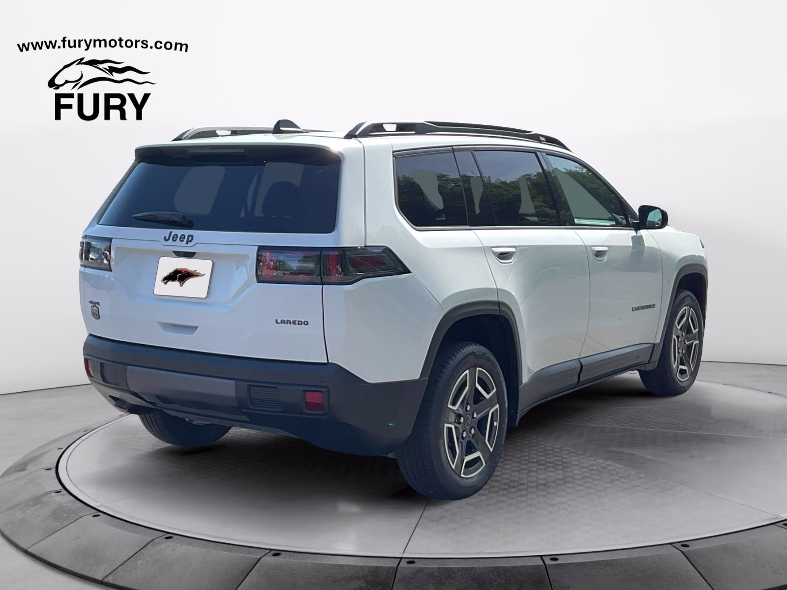 2026 Bright White Clearcoat Jeep Cherokee Laredo 4X4 SUV