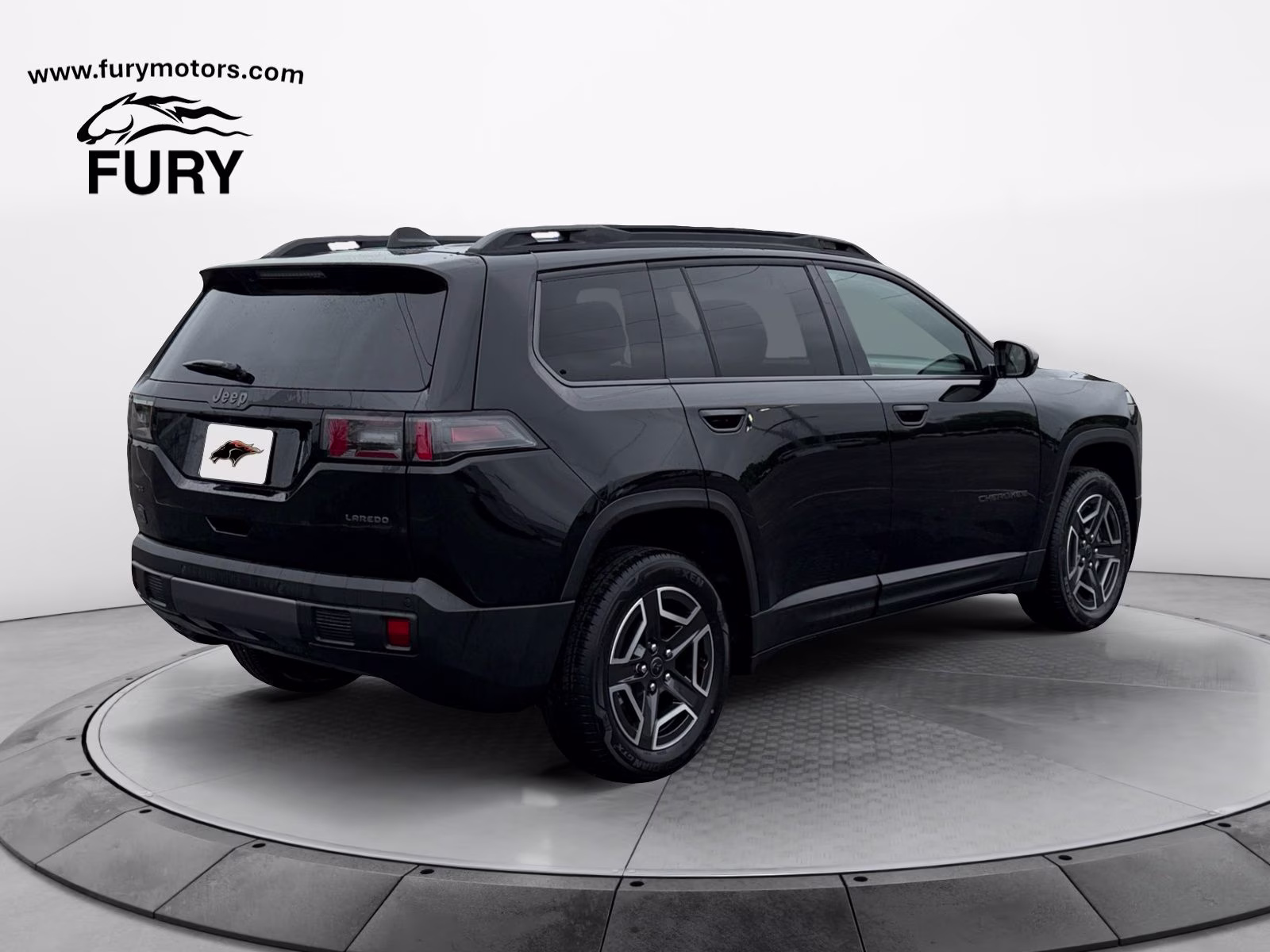 2026 Diamond Black Crystal Pearlcoat Jeep Cherokee Laredo 4X4 SUV