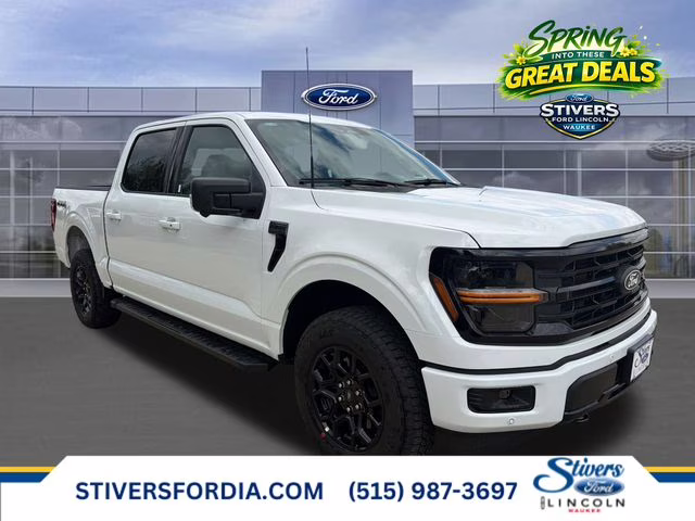 2026 White Ford F-150 XLT 4X4 Truck