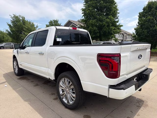 2026 Star White Metallic Tri-Coat Ford F-150 Platinum 4X4 Truck