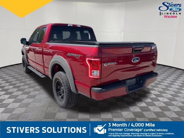 2017 Ruby Red Metallic Ford F-150 XLT 4X4 Truck