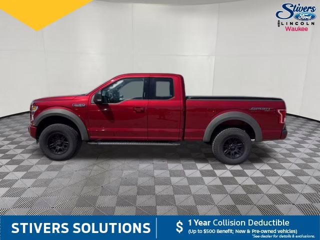 2017 Ruby Red Metallic Ford F-150 XLT 4X4 Truck