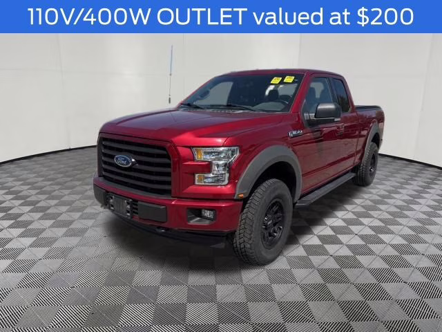 2017 Ruby Red Metallic Ford F-150 XLT 4X4 Truck
