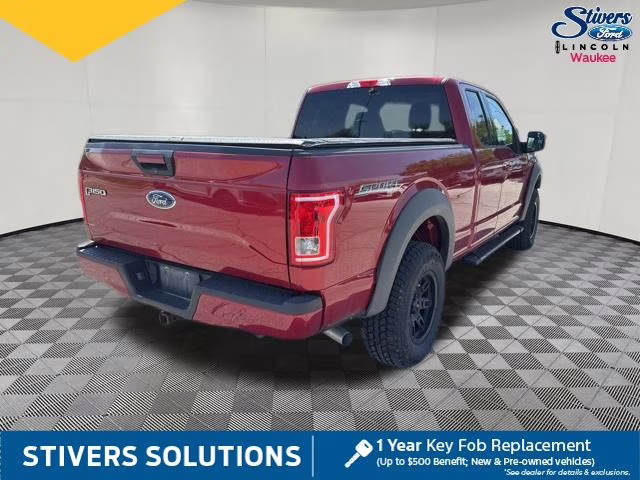 2017 Ruby Red Metallic Ford F-150 XLT 4X4 Truck