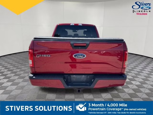 2017 Ruby Red Metallic Ford F-150 XLT 4X4 Truck