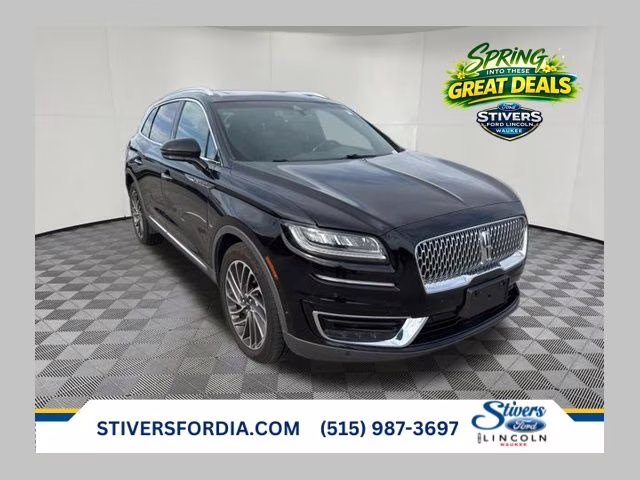 2020 Black Lincoln Nautilus Reserve AWD SUV