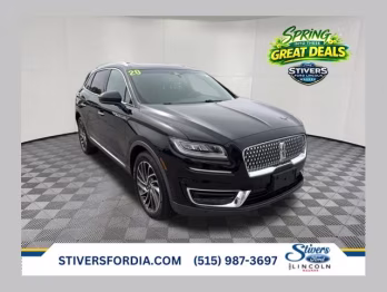 2020 Black Lincoln Nautilus Reserve AWD SUV