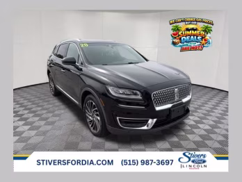 2020 Black Lincoln Nautilus Reserve AWD SUV