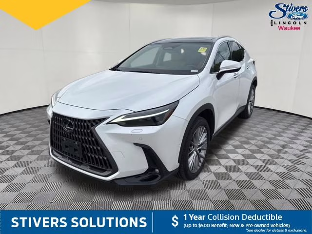 2024 White Pearl Lexus NX 350h Luxury AWD SUV