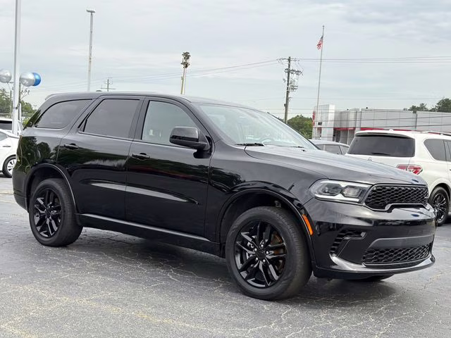 2025 DB Black Crystal Clearcoat Dodge Durango GT AWD SUV