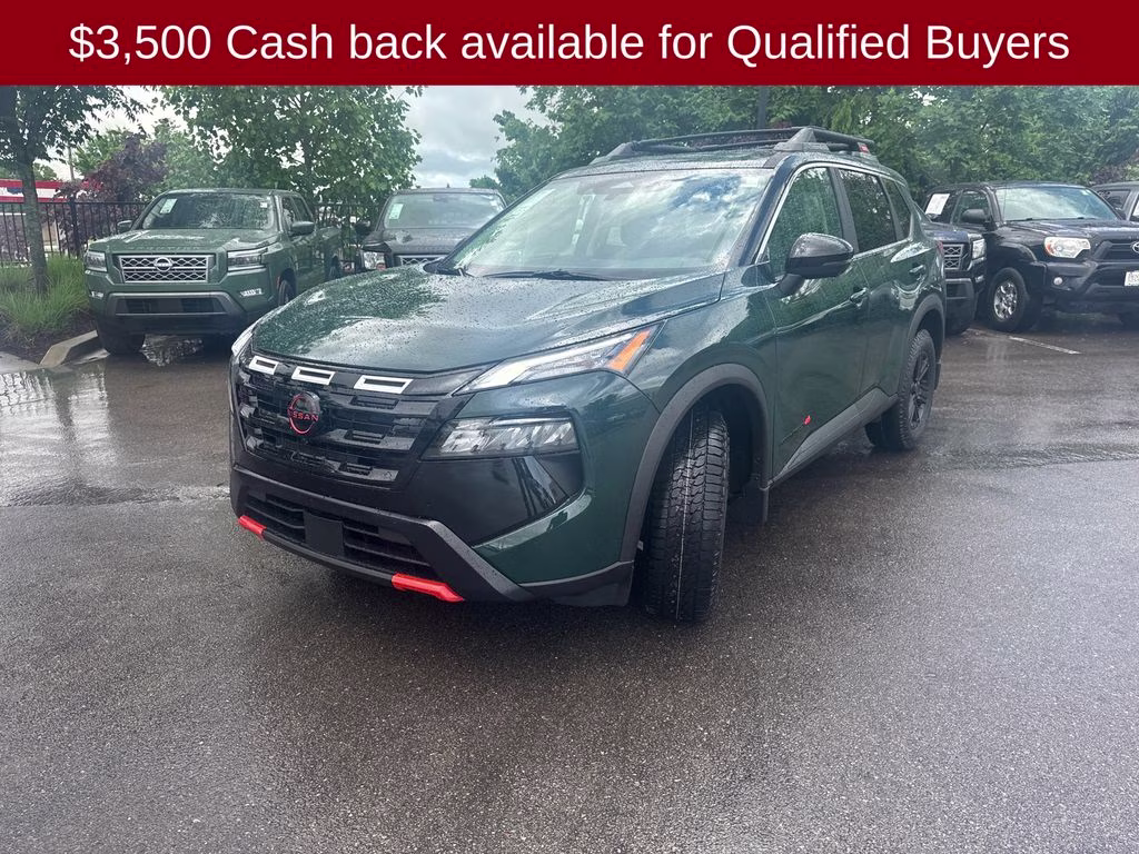 2026 Obsidian Green Nissan Rogue Rock Creek AWD SUV