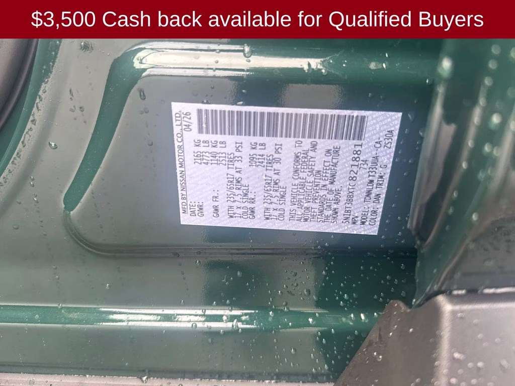2026 Obsidian Green Nissan Rogue Rock Creek AWD SUV