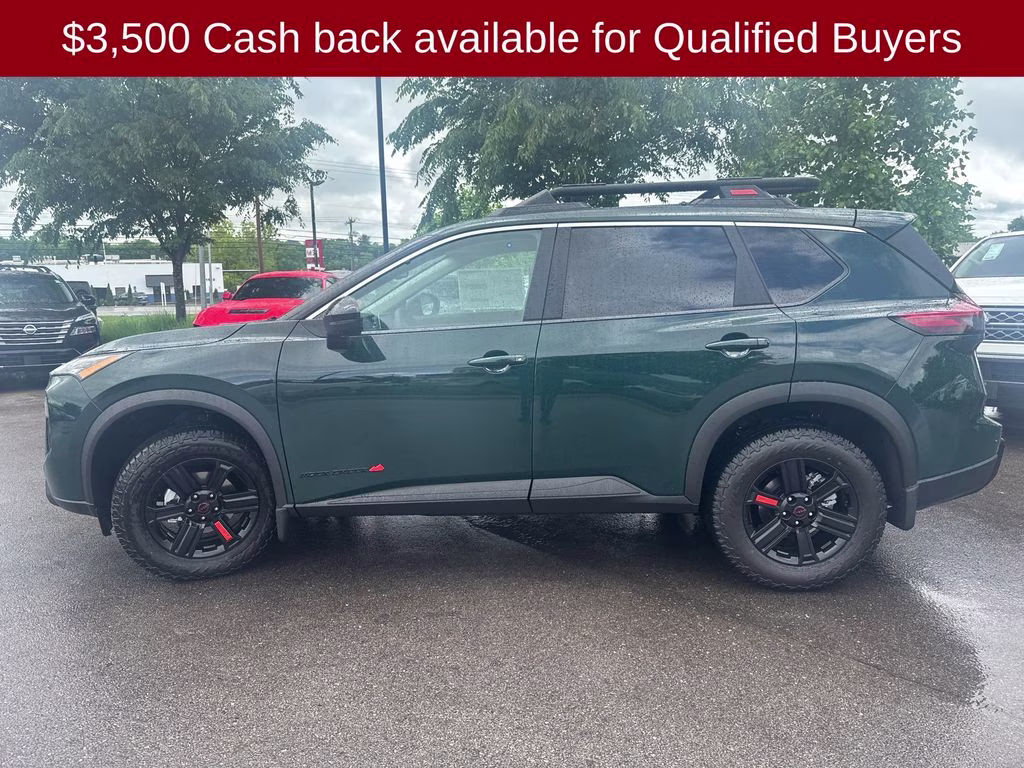 2026 Obsidian Green Nissan Rogue Rock Creek AWD SUV