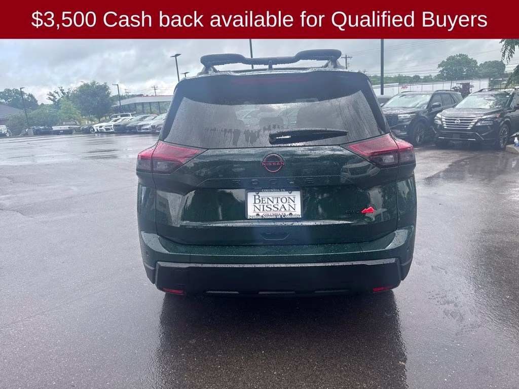 2026 Obsidian Green Nissan Rogue Rock Creek AWD SUV