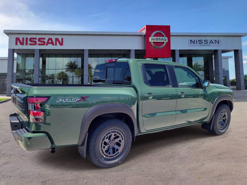 2026 Tactical Green Metallic Nissan Frontier PRO-X RWD Truck