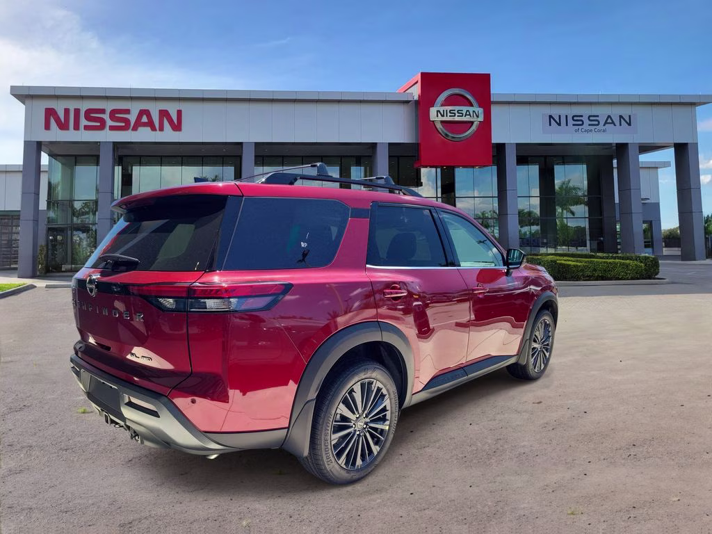 2026 Scarlet Ember Tintcoat Nissan Pathfinder SL 4X4 SUV