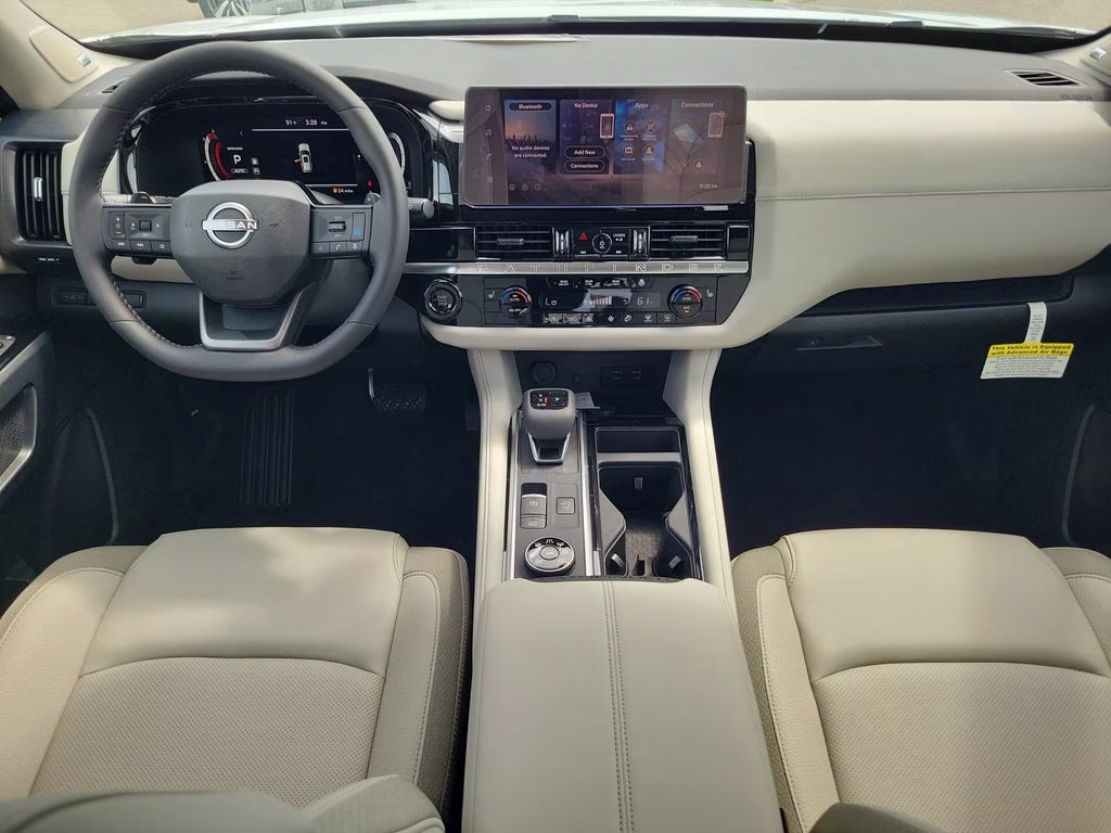 2026 Everest White Pearl Tricoat Nissan Pathfinder SL 4X4 SUV