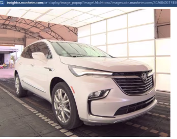 2023 White Frost Tricoat Buick Enclave Essence FWD SUV