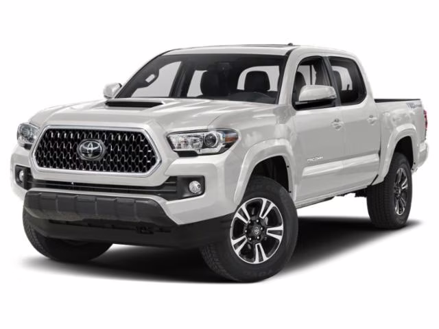 2019 Super White Toyota Tacoma TRD Sport 4X4 Truck