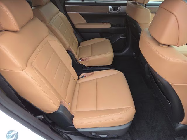 2026 Serenity White Hyundai Santa Fe Hybrid Limited AWD SUV