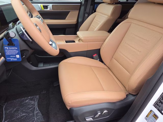 2026 Serenity White Hyundai Santa Fe Hybrid Limited AWD SUV