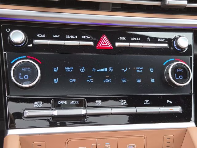 2026 Serenity White Hyundai Santa Fe Hybrid Limited AWD SUV