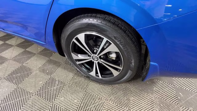 2022 Electric Blue Metallic Nissan Sentra SV FWD Sedan