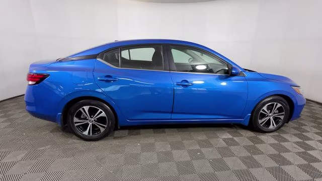 2022 Electric Blue Metallic Nissan Sentra SV FWD Sedan