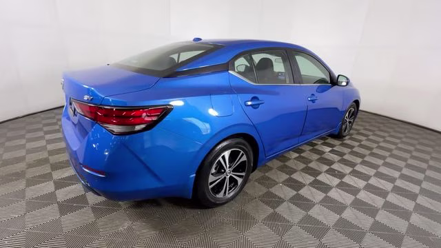 2022 Electric Blue Metallic Nissan Sentra SV FWD Sedan