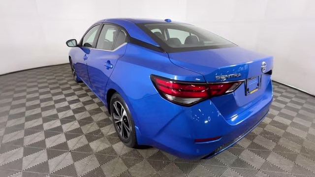2022 Electric Blue Metallic Nissan Sentra SV FWD Sedan