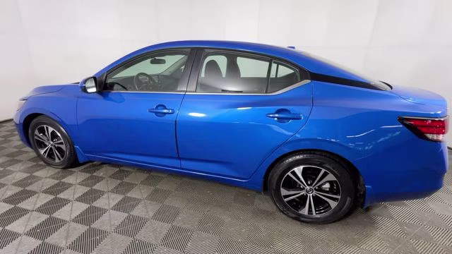 2022 Electric Blue Metallic Nissan Sentra SV FWD Sedan