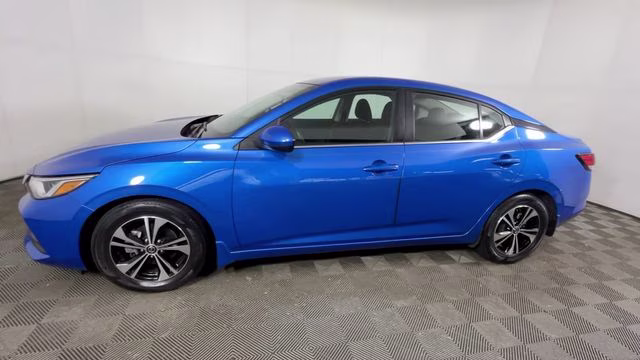 2022 Electric Blue Metallic Nissan Sentra SV FWD Sedan