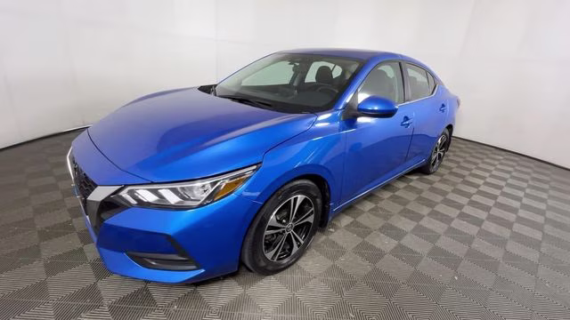 2022 Electric Blue Metallic Nissan Sentra SV FWD Sedan
