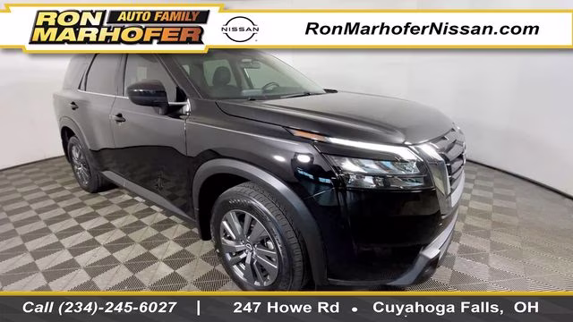 2024 Super Black Nissan Pathfinder S 4X4 SUV