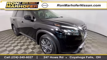 2024 Super Black Nissan Pathfinder S 4X4 SUV